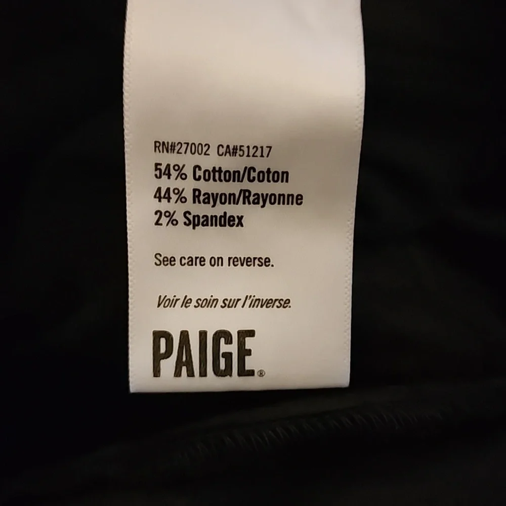 Paige Manhattan bootcut over dyed velvet pants size 27 - Picture 3 of 5